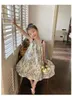 Girl Dresses Dress Floral 2023 On Suspender Fashion Models