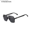 KINGSEVEN Polarized New Fishing Driving Men's Sunglasses Ultra Thin Temples Pilot Sun Glasses De Sol UV400 L230523