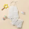 Zestawy odzieży 2PCS niemowlę dziewczynkę Zestaw ubrania chłopięce