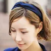 Hair Clips Soft Ribbon Cloth Knotted Bands Wringkling Headbands Turban Hairwear Women Accessrories 4 Colors