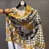 Schals Luxus Cashew Print Warme Baumwolle Hals Schals Frauen Koreanische Tücher Und Wraps Strand Stirnband Hijab Weibliche 90 180 cm Klimaanlage