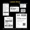 Drucker 4 Zoll Desktop Bluetooth WiFi Thermaldrucker -Etikett -Maker -Aufkleber -Versandbezeichnung Barcode -Drucker für Express -Etikett