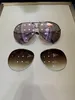 Sunglasses Car Carerras Brand P8478 A Mirror Lens Pilot Frame with Extra Exchange Large Size Men Designer erras