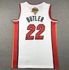 Jimmy Butler Finals jersey Caleb Martin Bam Adebayo Dwyane Wade Tyler Herro Victor Oladipo Robinson Love 2023 finale Custom heren dames Basketbalshirts voor jongeren