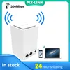 Roteadores pixlink 300Mbps Mini Router Wi -Fi Extender Firmware Inglês Firmware/Repetidor/Modo AP 1WAN+1LAN RJ45 PORTS