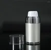 Butelki do przechowywania 30 ml akrylowego srebrnego bezczelnego balsamu butelek emulsja surowica płynna podkład wybielania esencji Złożony kosmetyczny