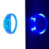 Party is voorstander van siliconengeluid Gecontroleerde LED -lichtarmband Geactiveerde gloed Flash Bangle polsband geschenk Wedding Halloween Christmas0530