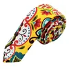 Bow Ties Men Neck Tie Linne Skinny Paisley Print Slippies Casual Retro Neckwear Female For Wedding Party