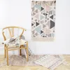 Dywany Dekoracja salonu dywan bawełniany lniany ręcznie wiązany sypialnia artystyka matka nocna dywan dywany maty kuchenne na podłogę
