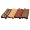 New Wood Dugout One Hitter Smoking Kit 4 Colors Dry Herb Tobacco Box Cigarette Case Tube With Hook Portable