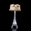 Party Decoration Eiffel Tower Design Flower Rack transparent akrylkakdessertställning för bröllopsbordets mittstycken DIY