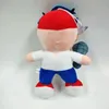 Commercio all'ingrosso e al dettaglio microfono ragazzo peluche carino action figure giochi per bambini gioca compagno giorno regalo stanza Garage Kit ornamenti