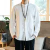 Camicie casual da uomo Cappotto Harajuku da uomo Autunno asiatico Yukata Piuma T-shirt Cardigan Abito tradizionale cinese Taglie forti