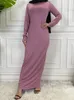 Ethnische Kleidung All-Match Ankünfte Muslim für Frauen Abayat Kleid Naher Osten Dubai Abaya Türkei Kaftan Islamische Kleidung Femme Arabisch Vestido 230529