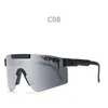 Trendy stijlvolle vlieger 2023 Designer glazen zonnebril originele sport Google zonnebril voor mannen/vrouwen gepolariseerde buitenwinddichte brillen 100% UV -gespiegelde lens