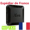 Schip Uit Frankrijk X96Q TV Box Android 10.0 OS 2 GB RAM 16 GB Smart 1 GB 8 GB Allwinner H313 Quad Core 4 K 100 M LAN