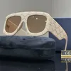 Square and Rectangle Sunglasses for Man Designer Luxury Sun Glasses Oversize Eyeglasses Women Fashion g Sunglass Drive with Box
