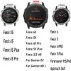 26 mm Szybkie wydawanie Pasku dla Garmin Fenix ​​6x Pro 3HR 5X 5S 6S Pro/Fenix7 7x 22 mm Silikon