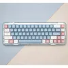 Accessoires 135 Keyys XDA Profils dans les touches Sky Clackaps PBT Dyesublimation pour RK61 RK71 61/71/84/108 Clées Clavier de jeu mécanique