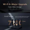 Routeurs originaux Huawei WiFi AX6 WiFi Router Dual Band Mesh WiFi 6+ 7200Mbps 4K QAM 8 Channel Signal Wireless Router Router
