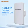 ルーターコムファット13km長距離屋外ワイヤレスCPE Wifiルーター5.8GHz 300Mbps屋外CPEブリッジリピーターアクセスポイントCFE120AV3