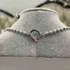 designer de joias pulseira colar anel Buda contas redondas clavícula fivela masculina feminina pingente corrente de acessóriosnova joia