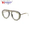 Gafas de sol 2019 Gafas de sol de estilo portátil plegables para mujer Gafas de sol piloto de marca de lujo Rhinestone Vintage Hombres gafas de sol oculos L230523