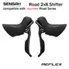 Bici Deragliatori SENSAH Road Shifter 2x8 2X9 2X11 Velocità Leva Freno per Ultglegra 105 Sora Claris 230530