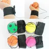 Rzucanie sprężystej gumowej piłki dzieci zabawne elastyczne reakcje trening na nadgarstek piłka na mecze na świeżym powietrzu