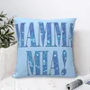 Подушка корпус Mamma Mia Disco Square Pillowcase Cover Cover Velvet Decor Decor Comfort для домашнего автомобиля 230531