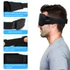 CARE 3D Máscara para dormir Block Out Máscara de sono leve para os olhos Máscara de olho para dormir suave para viagem Night Night Breathable SlaapMasker