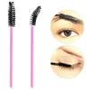 Brushes Pink 1000pcs/lot Disposable Eyelash Brush Comb Mascara Wands Eye Lashes Extension Individual Applicator Women Makeup Tool Beauty