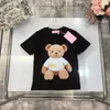 T-shirt per bambini Angel Bambini Magliette a maniche corte Ragazzi Ragazze Toddlers Palms Magliette Lettera Bears Prined Youth Abbigliamento per bambini Casual Top Tees Palmangel H06C #