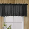 Curtain Kitchen Coffee Small Fresh Finished Wear Rod Hanging Cloth Lace Hem Bedroom Home Short