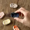 Bacchette Supporto in ceramica in stile giapponese Supporto Simpatico animale Design Bacchette Cremagliera Cuscini Riposo Cucina Arte Artigianato Stoviglie