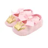 Athletic Shoes 0-18m Soft Sole Bow Princess Baby Crown Mary Jane Flats No-Slip Infant Prewalker