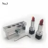 Set 2/4/6/12 Fori 12.1mm Rossetto FAI DA TE In Lega di Alluminio Argento Stampo Lip Rouge Balsamo Balsamo per le labbra Trucco Strumento di creazione di stampi di riempimento Solo