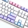 Combos pbt126 touches Profil de cerise 1.75U 2U Shift Dyesubbed Rainbow Keycaps Magical Girl Japanese Style pour le clavier mécanique