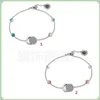 2023 Nouveaux bijoux de créateur bracelet collier bague Accessoires vieux Daisy Fleur Rose Vert Turquoise femmes Bracelet