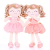 Pluszowe poduszki poduszki Glouleleya Dolls Diving Difts Schled Toys Curls Princess Doll Toy Prezent dla dzieci maluch 230531