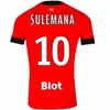 23 24 Stade Rennais voetbalshirts 2023 2024 TERRIER Rennes Fans Player Version jersey 120th Maillots BOURIGEAUD SULEMANA NIANG DA MAJER Heren voetbalshirts voor kinderen