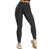 Leggings pour femmes femmes Fitness hanches pantalons d'entraînement butin femmes vêtements de sport pour taille haute pantalon Long Leggins