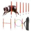 Оборудование Оборудование для ловкости собак Портативное оборудование для дрессировки домашних животных Инструмент для тренировки прыжков с собаками Спортивные ставки для бега на открытом воздухе для собак