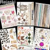 Tattoos Rejaski 100 Pieces Wholesale Original Temporary Tattoo Flash Body Art Rose Tatoo For Men Women Fake DIY Owl Henna Tattoo Sticker