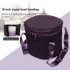 Multifunction Bags Portable Storage Bag 814 Inches Crystal Singing Bowl Thickening Bag With Inner Liner Carrying Pouch Organizer Dropship 230530 W8XR