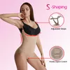 Shapers da donna Shapewear per il controllo della pancia per le donne Body Fajas senza cuciture Busto aperto Shaper per il corpo a metà coscia