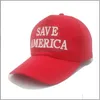 Sombreros de fiesta Save America Bordado Sombrero Trump 2024 Béisbol Gorra de algodón Entrega directa Hogar Jardín Suministros festivos Dhkvd