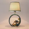 Tafellampen eenvoudige moderne slaapkamerlamp BEDBADE LICHT VOOR LIDE ROOM HOME KUNST Deco Lantaarns nachtkastje