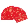 Emballage cadeau 36 Pcs 2023 Année Rouge Enveloppe Chinoiserie Décor Argent Enveloppes Lucky Poches Chinois Hong Bao