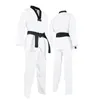 Other Sporting Goods Taekwondo Clothing Adult Children Kids Karate Suit Martial Arts Training Sets Kung Fu Uniform For Women Men White Belt 230530